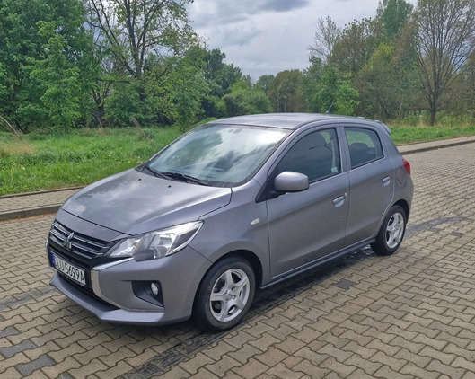 Mitsubishi Space Star cena 39500 przebieg: 25400, rok produkcji 2021 z Legnica małe 67